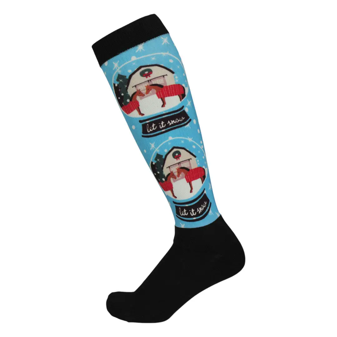 Dapplebay Let It Snow Slick Boot Socks 1