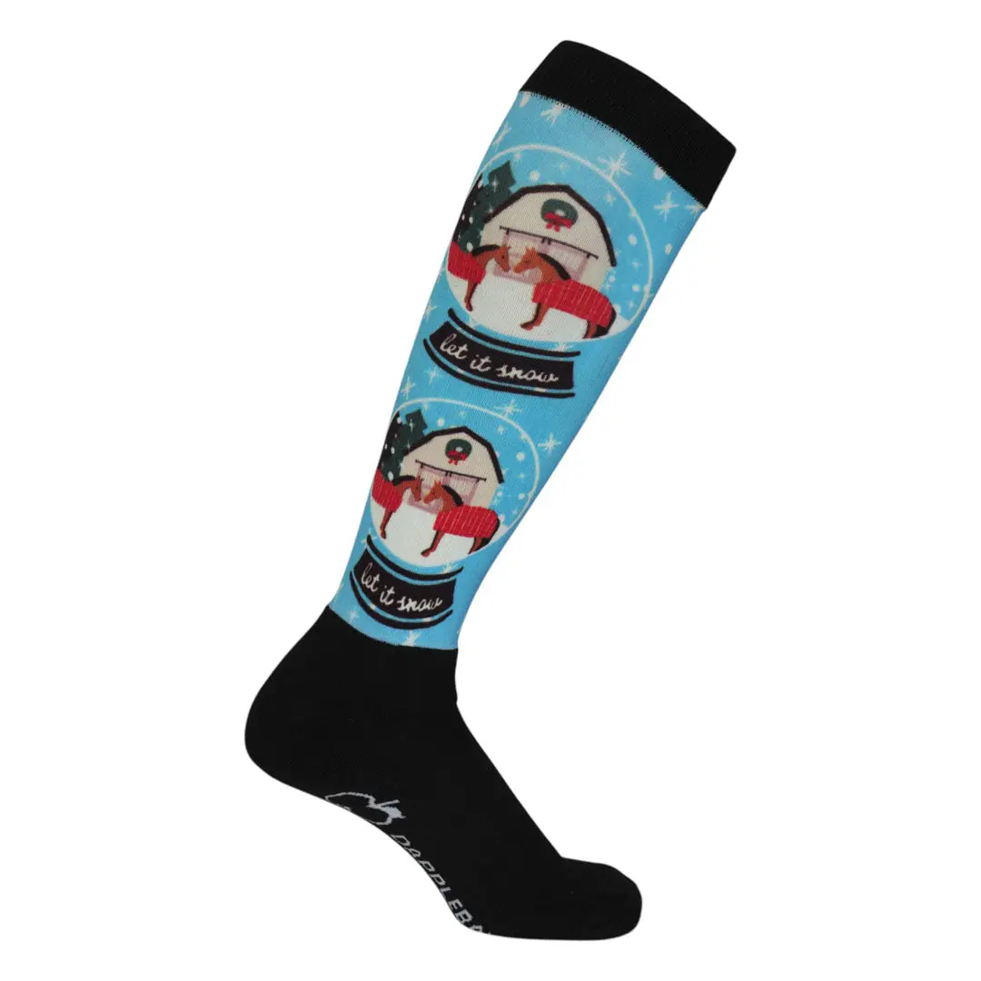 Dapplebay Let It Snow Slick Boot Socks 2