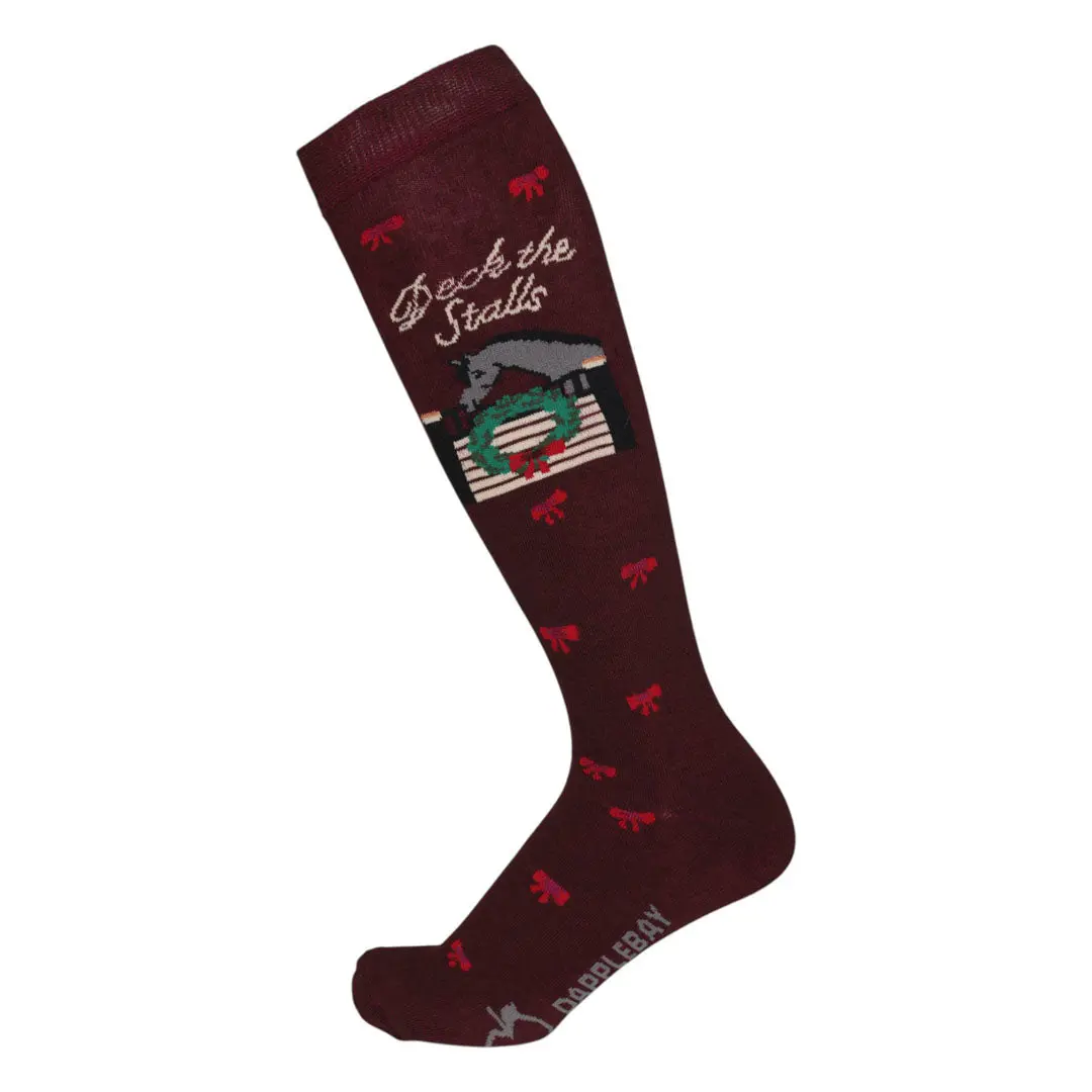 Dapplebay Deck The Stalls Knit Boot Socks 1