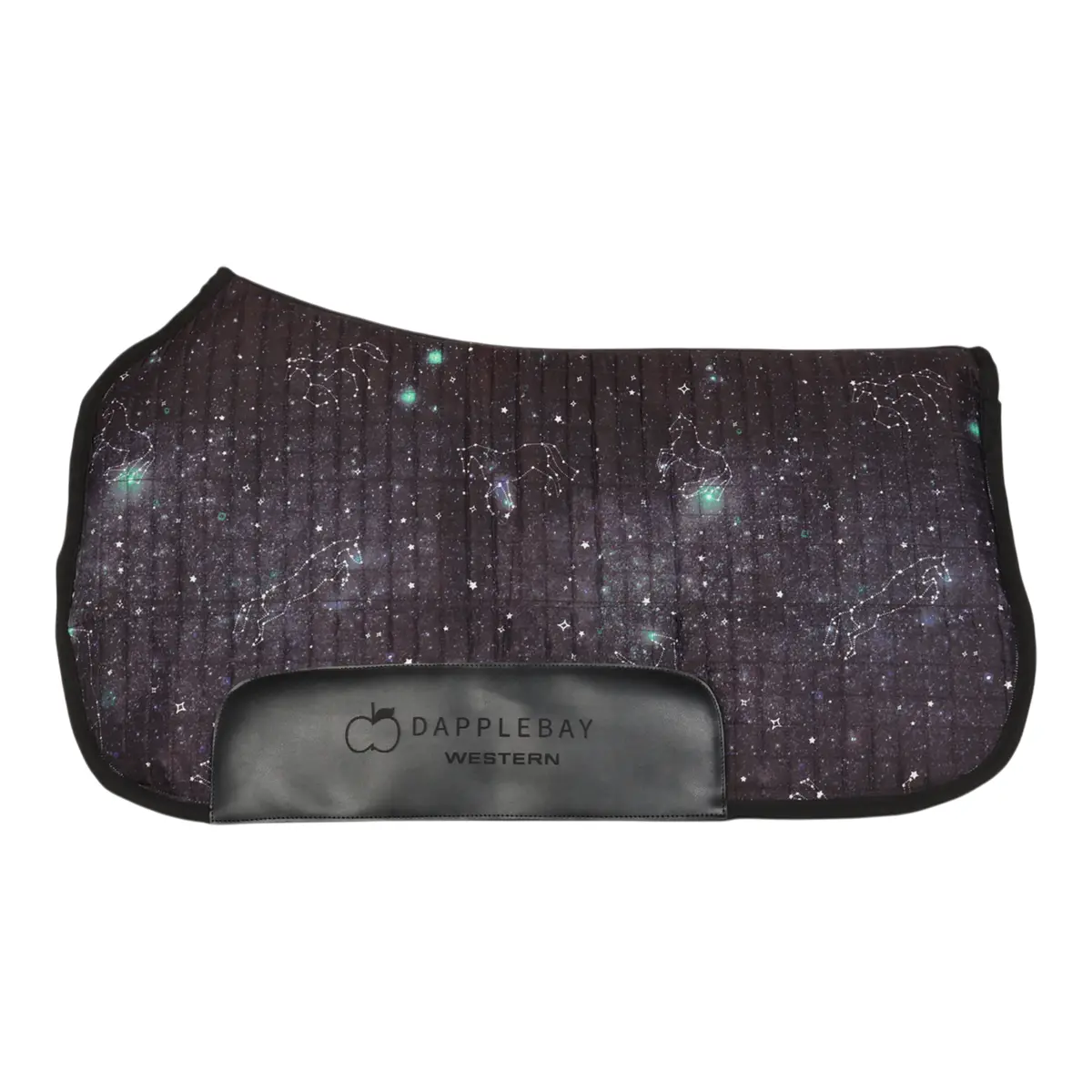Dapplebay Midnight Constellation Western Saddle Pad 1