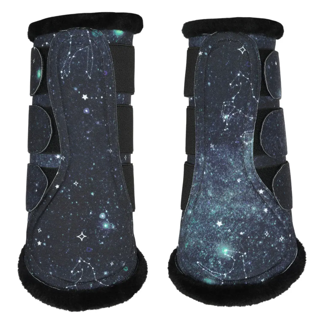 Dapplebay Midnight Constellation Brush Boots 1