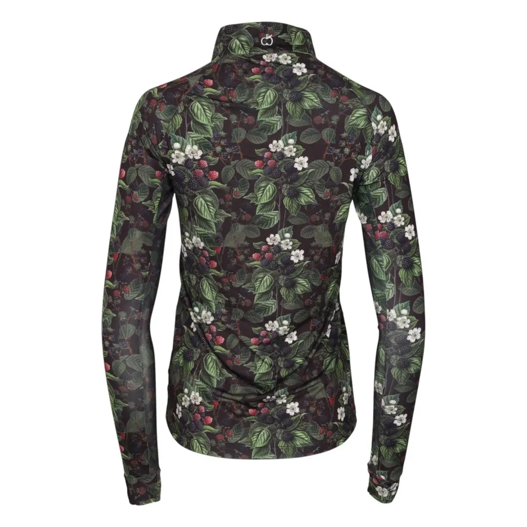 Dapplebay Blackberry Daze 1/4 Zip Riding Top 3