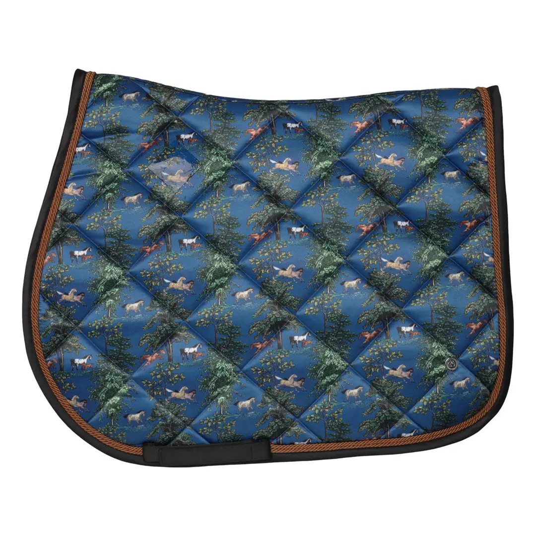 Dapplebay Autumn Toile Pony Saddle Pad 1