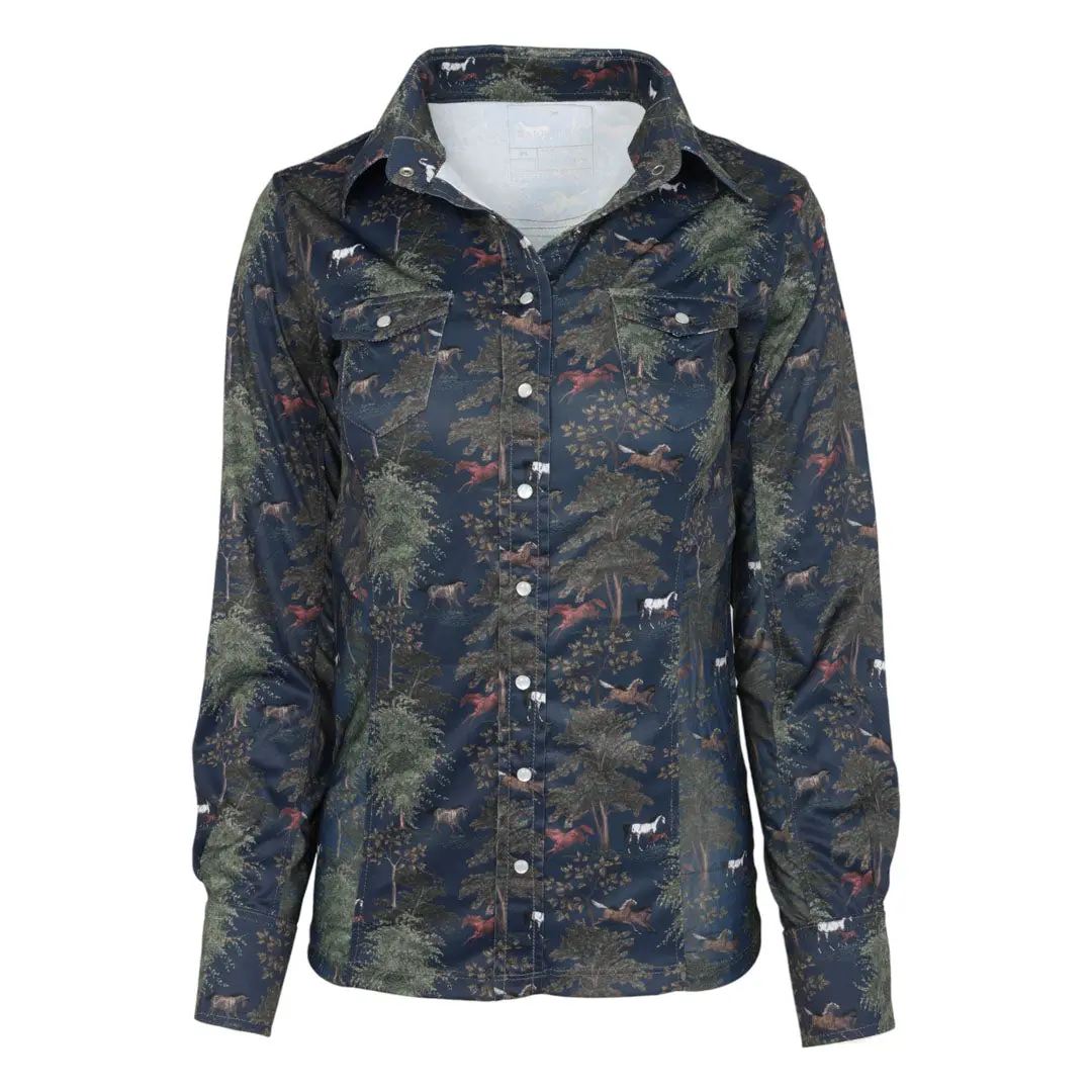 Dapplebay Autumn Toile Western Top 1