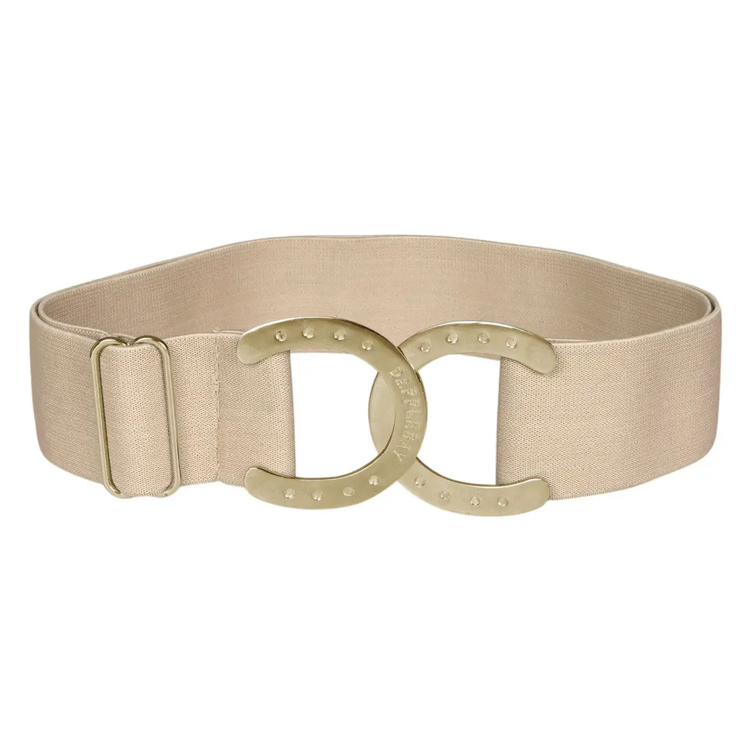 Dapplebay Horse Shoe Belt-Beige 1
