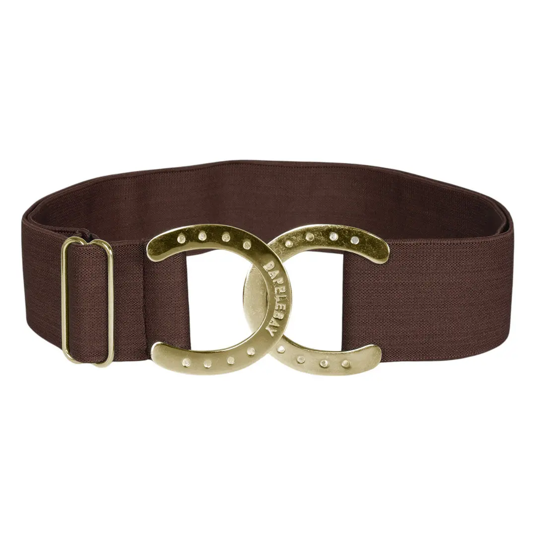 Dapplebay Horse Shoe Belt-Chocolate 1