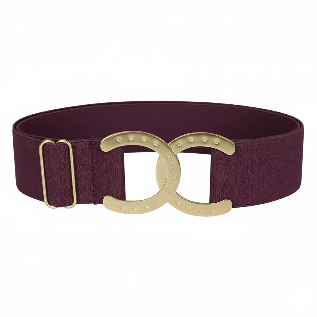 Dapplebay Horse Shoe Belt-Red 1