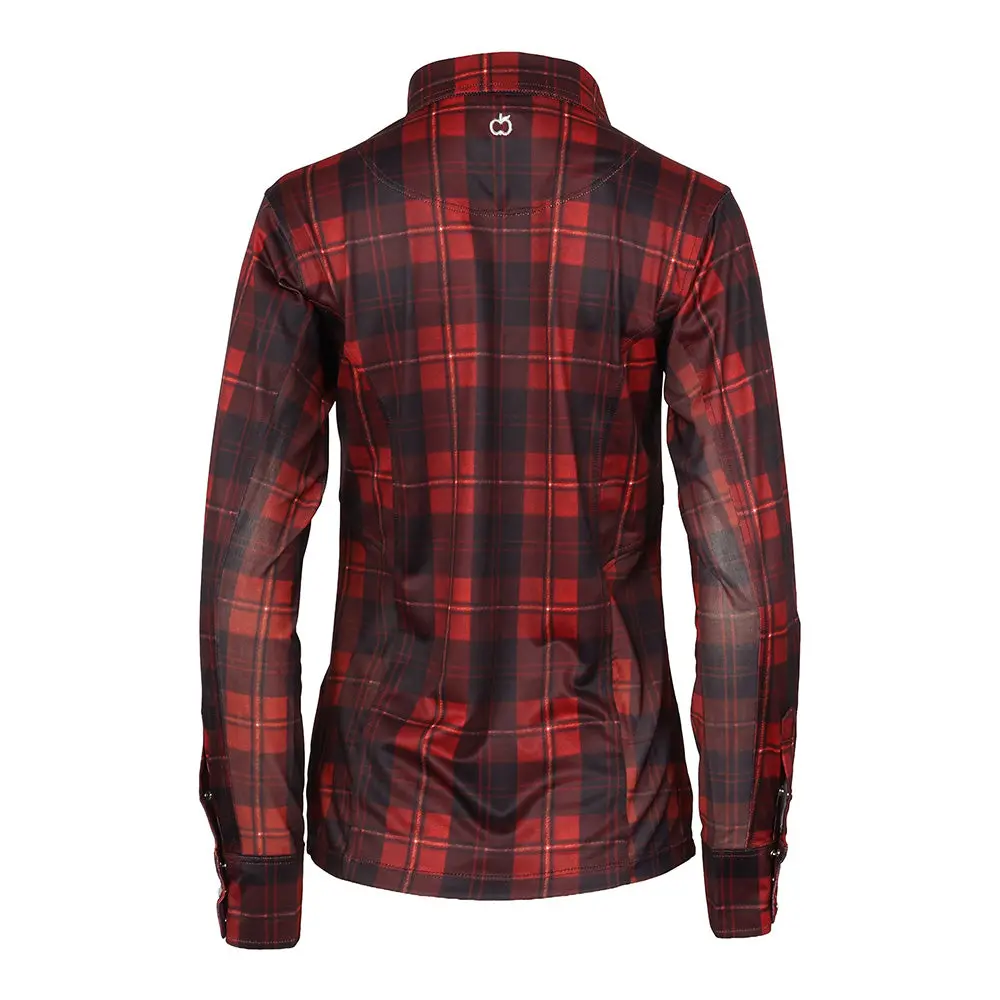 Dapplebay Holiday Plaid Western Top 9