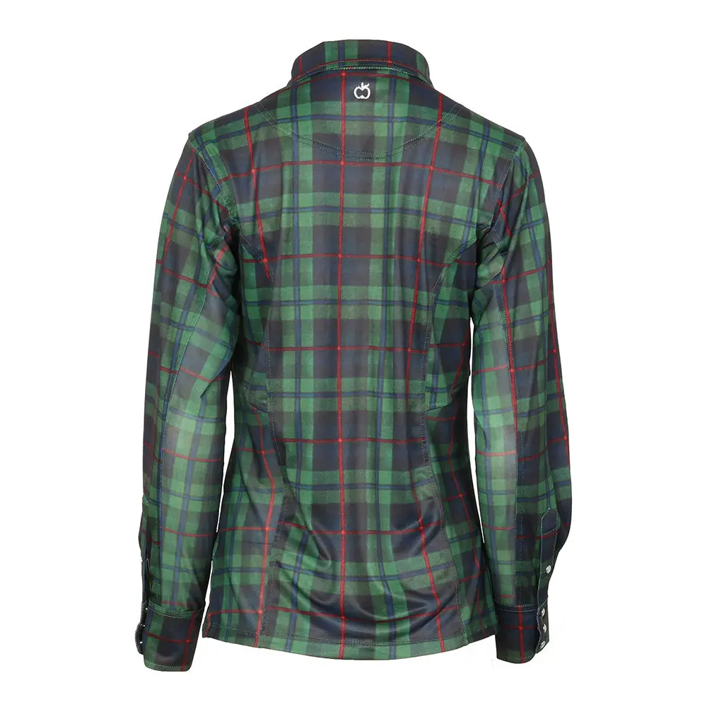 Dapplebay Holiday Plaid Western Top 13