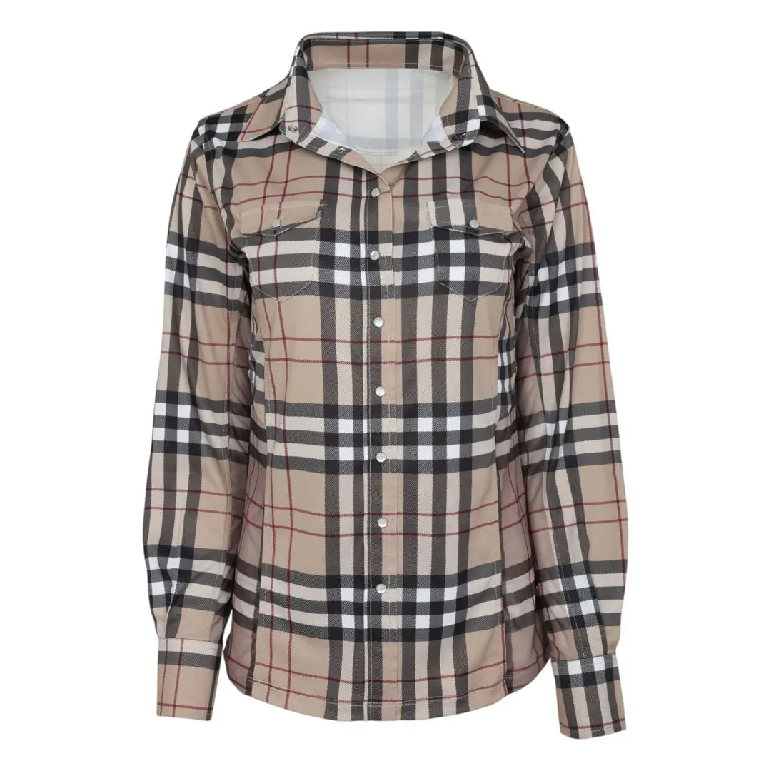 Dapplebay Holiday Plaid Western Top 7