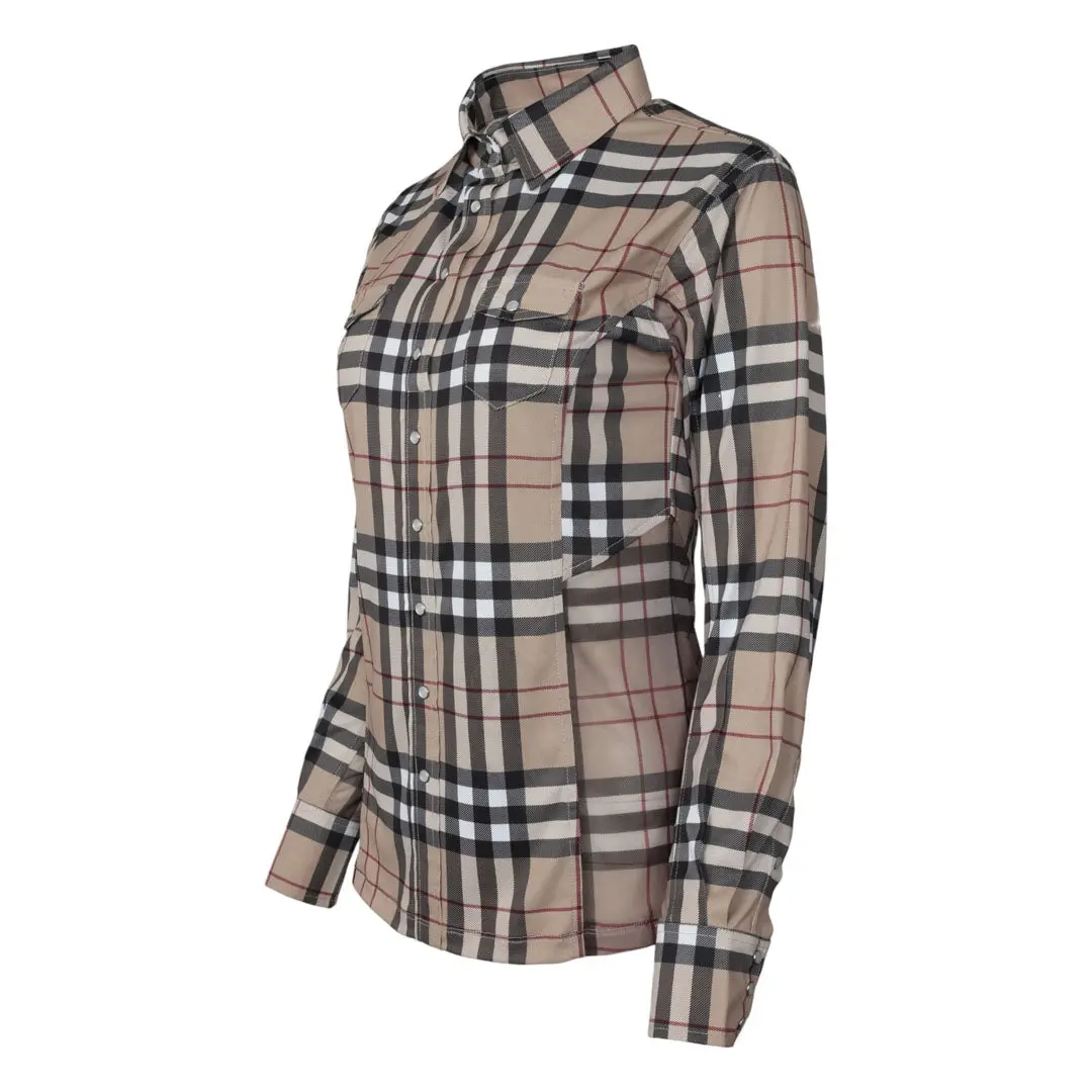 Dapplebay Holiday Plaid Western Top 2