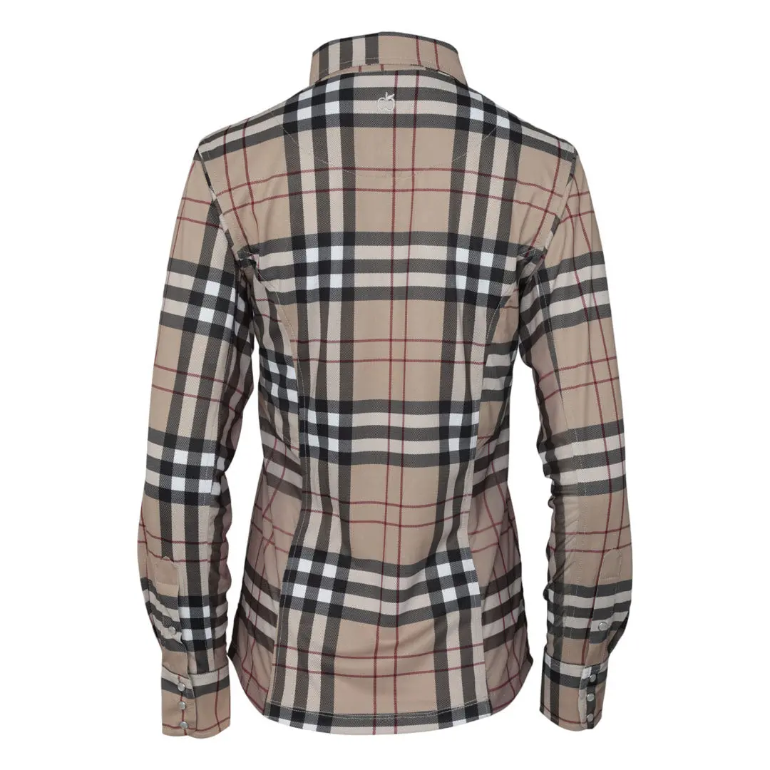 Dapplebay Holiday Plaid Western Top 3