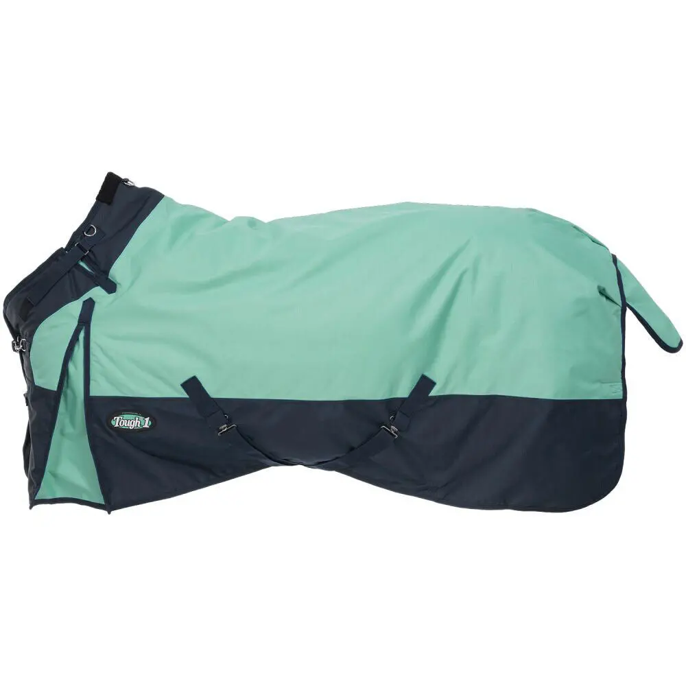 69" Tough-1 1200D Waterproof Poly Turnout Blanket Adjustable Snuggit Neck 1