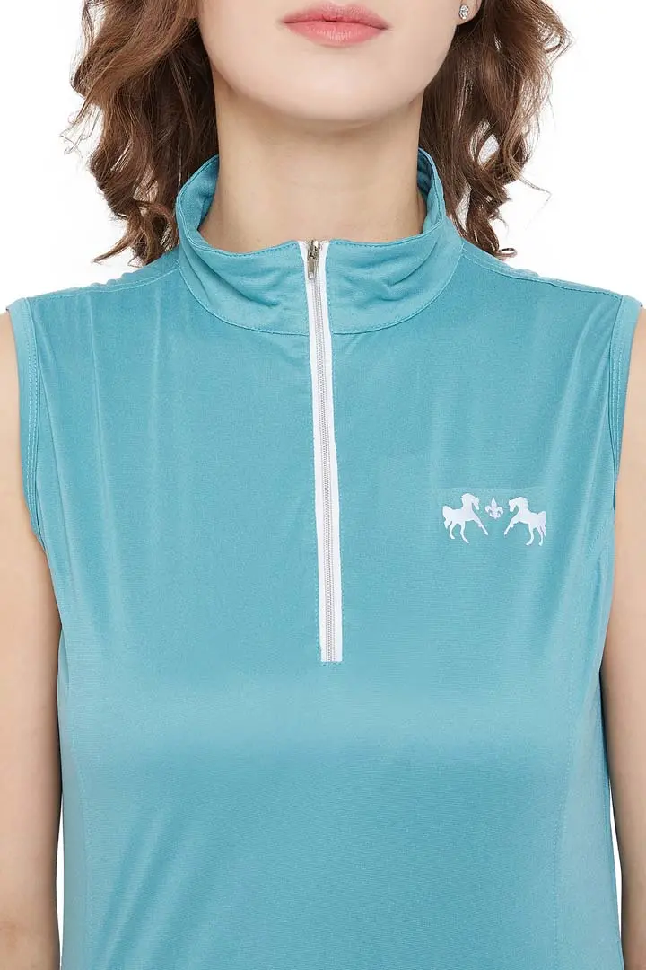 Equine Couture Surya Equicool Sleeveless Sun Sport Shirt 5