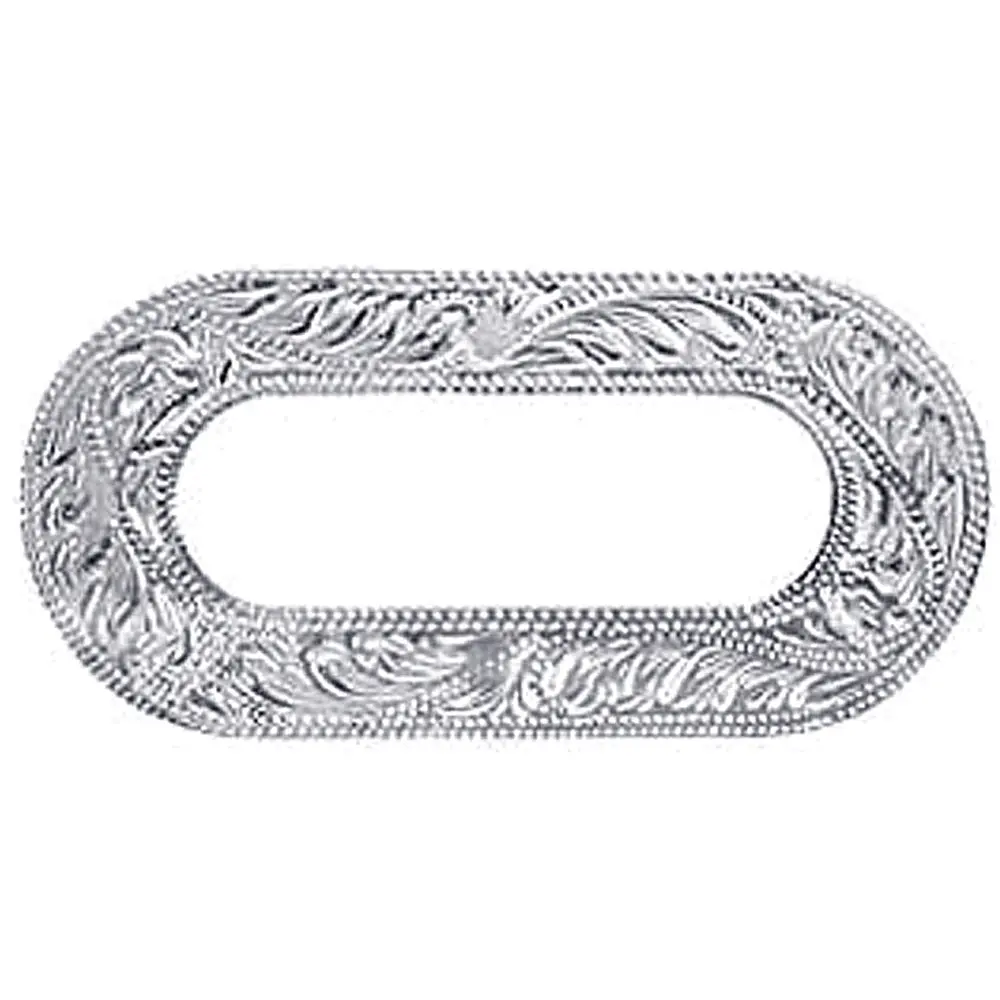 Hilason Western Tack Tackxas Seal Concho Round Shape Brass Plated W/ Screw 1