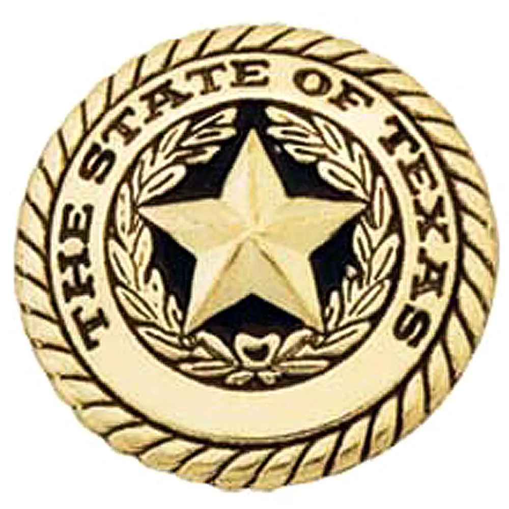 1 In Tack Tackxas Seal Concho Round Shape Brass Plated Screw 1