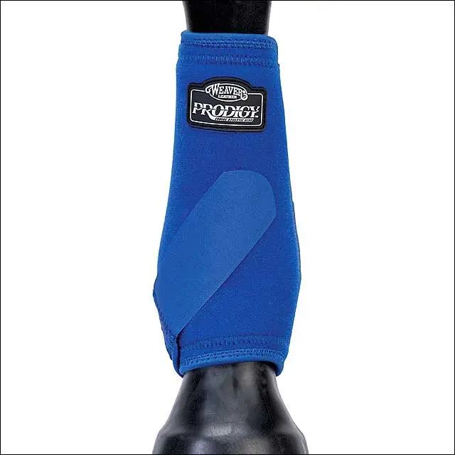 Large Weaver Fashion 600D Neoprene Horse Leg Sports Boots Blue 1