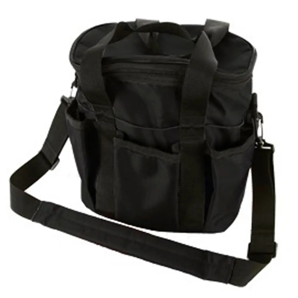 7.5"L X 10.5"W 10"H Hilason Grooming Tote Bag With Zipper Lid 1