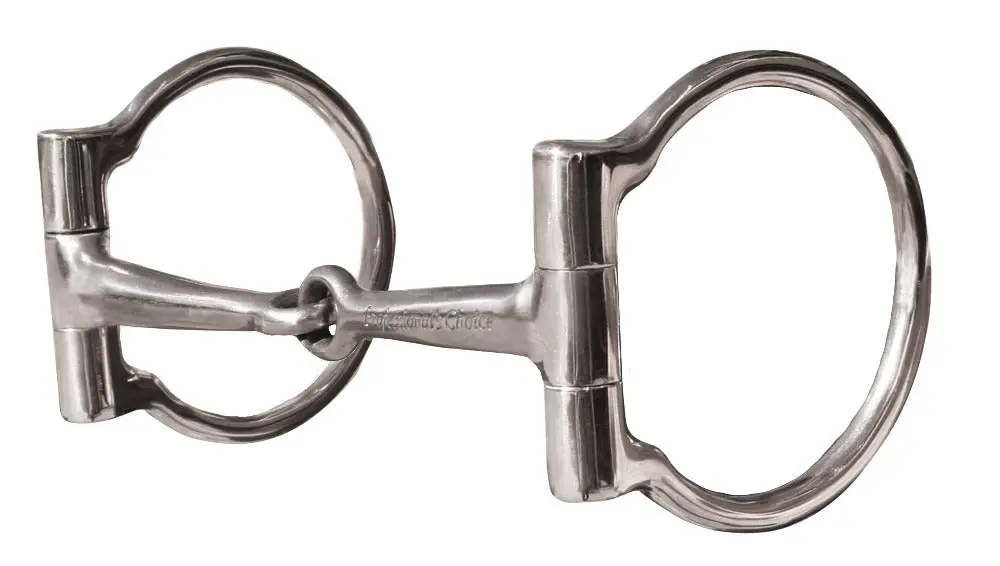Equisential By Professionals Choice Eq D-Ring Snaffle-5 1/4" Mouth, Rings 3" 1