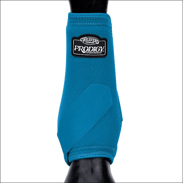 Large Weaver Fashion 600D Neoprene Foam Horse Leg Sports Boots Turquoise 1