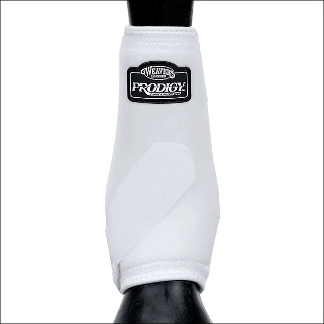 Large Weaver Fashion 600D Neoprene Eva Foam Horse Leg Sports Boots White 1