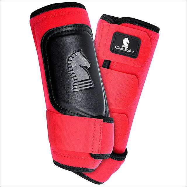 Classic Equine Classicfit Neoprene Horse Hind Leg Boots Pair Turquoise 1
