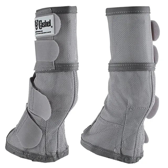 Cashel Fly Arab Horse Leg Guard Cool Mesh Boots Grey 1