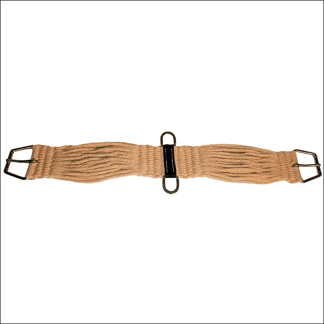 30" Reinsman Horse Straight Mohair Cinch Girth W/ Stainless Steel Hardware 1