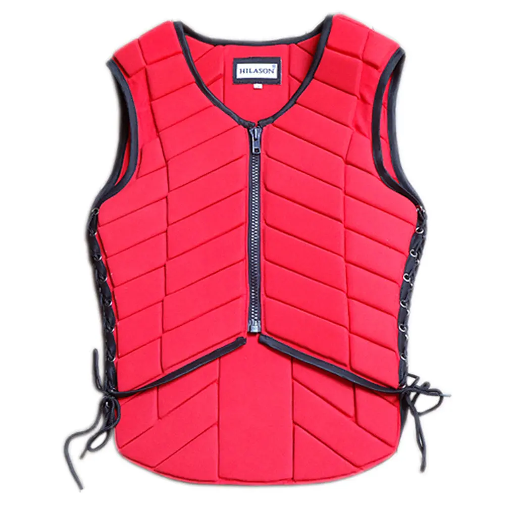 Hilason Equestrian Horse Vest Safety Protective Adult Eventing Tan | Toddler Saftey Unisex 1