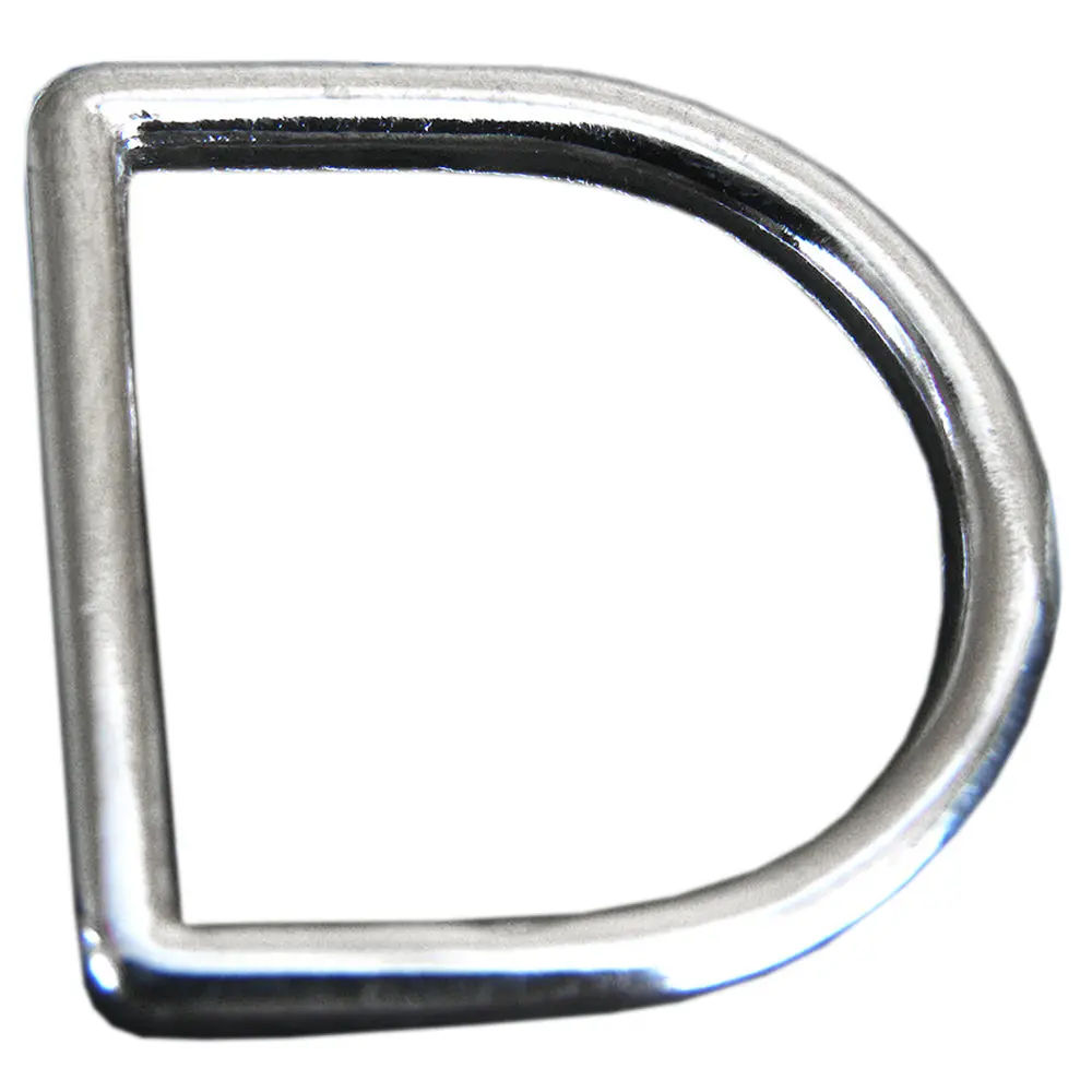 Hilason Western Horse Tack Die Cast Dee Rings Nickel Plated 1