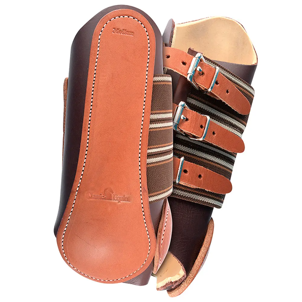 Leather Front Splint Boot 1