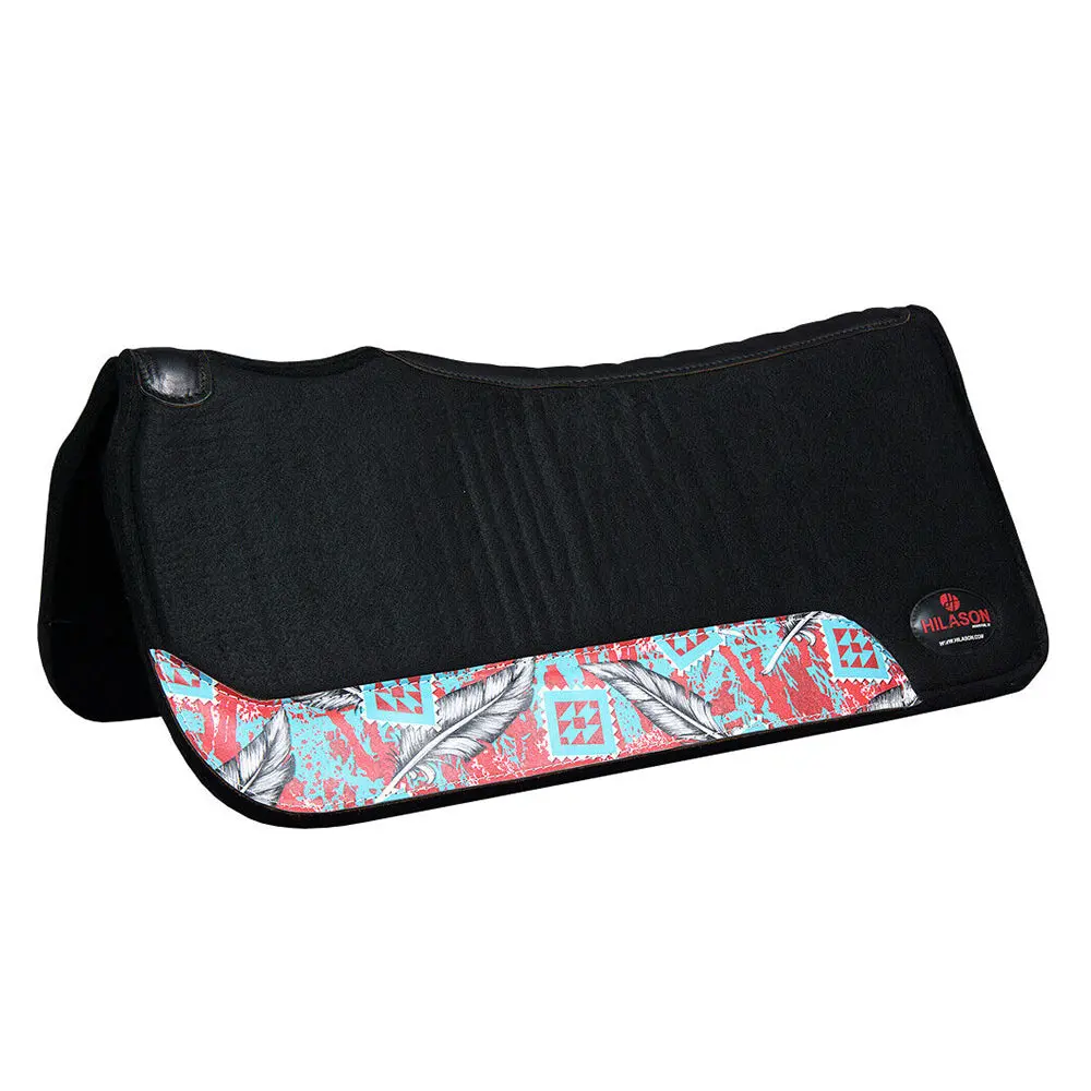 Hilason 31 In X 30 In Western Horse 100% Wool Felt Saddle Pad 31