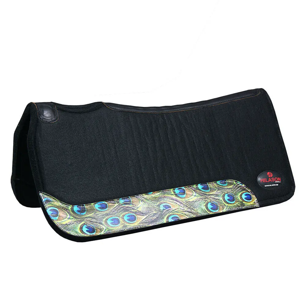 Hilason 31 In X 30 In Western Horse 100% Wool Felt Saddle Pad 33