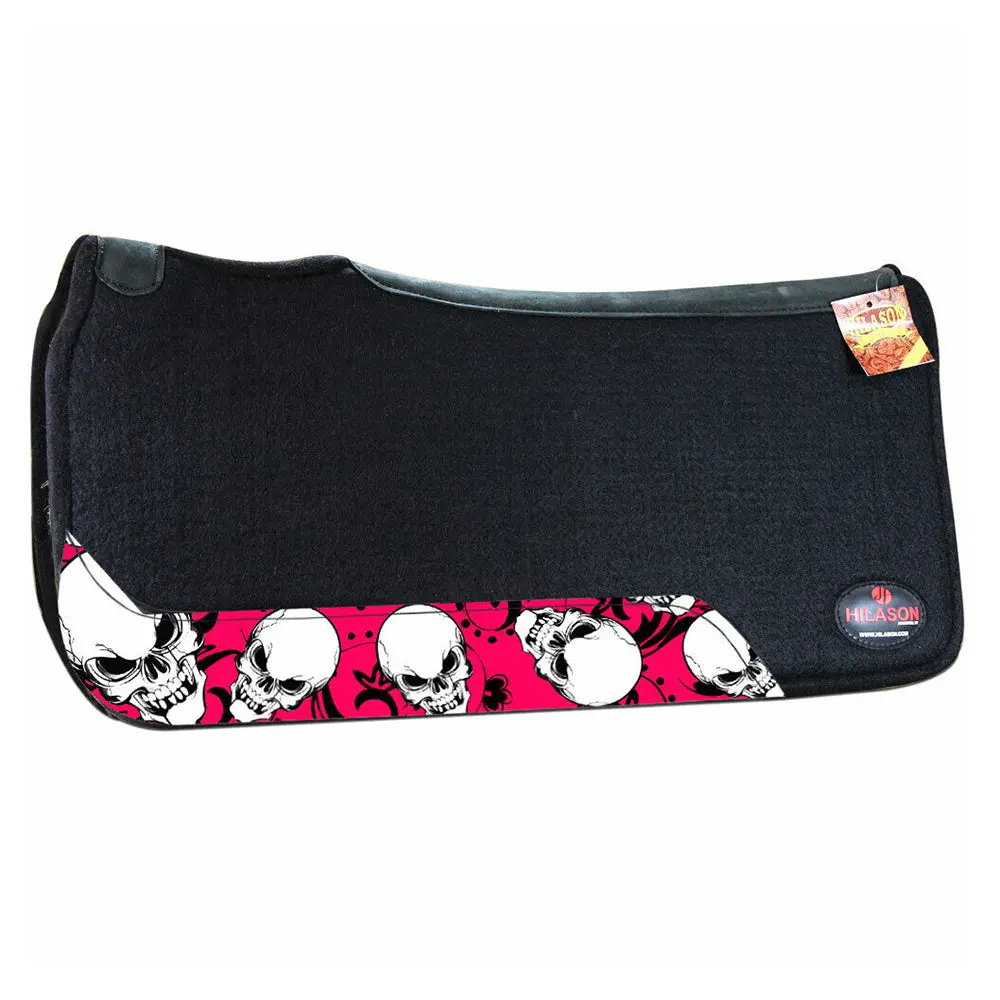 Hilason 31 In X 30 In Western Horse 100% Wool Felt Saddle Pad 35