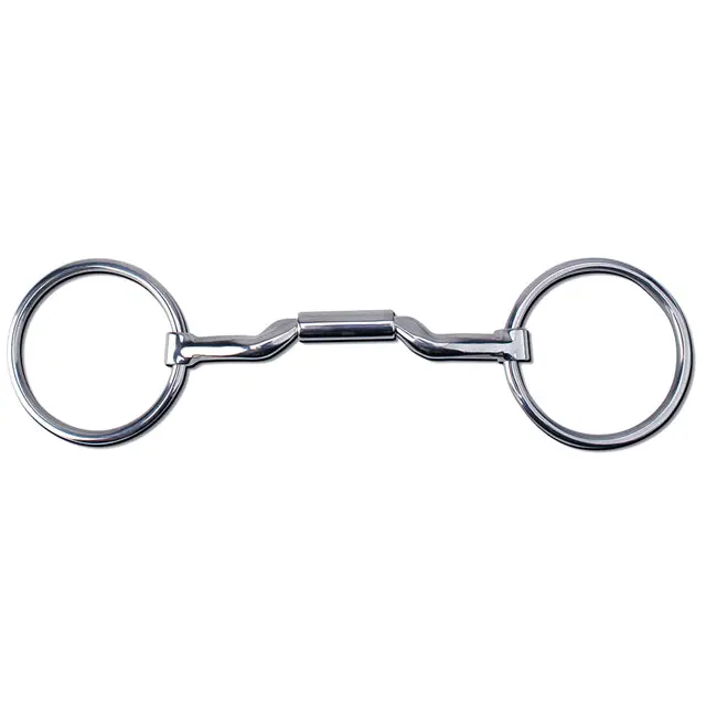 5" Toklat Myler Loose Mb 06 Stainless Steel Low Port Mullen Barrel Mouth Bit 1