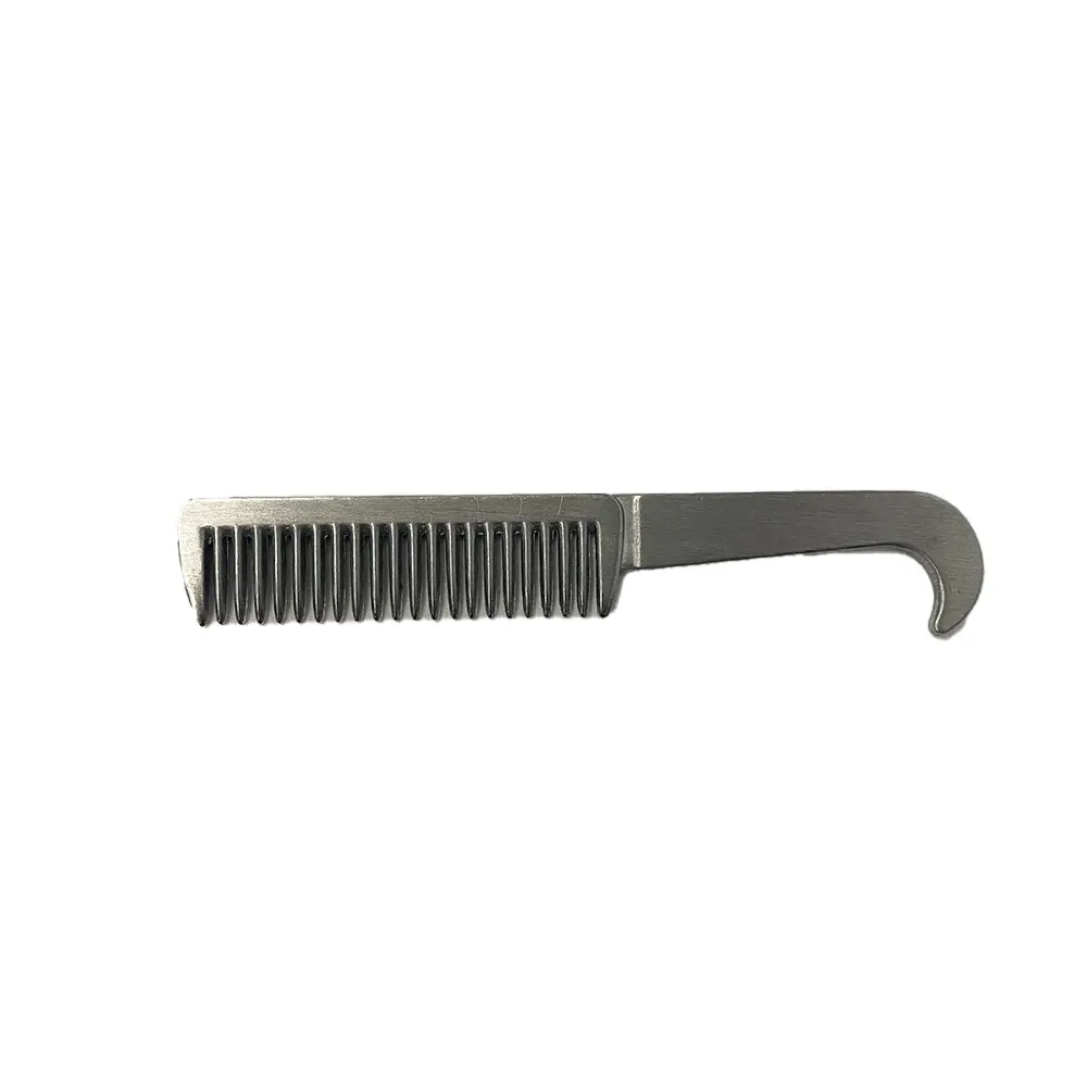 Tuffrider Aluminum Comb With Handle 1