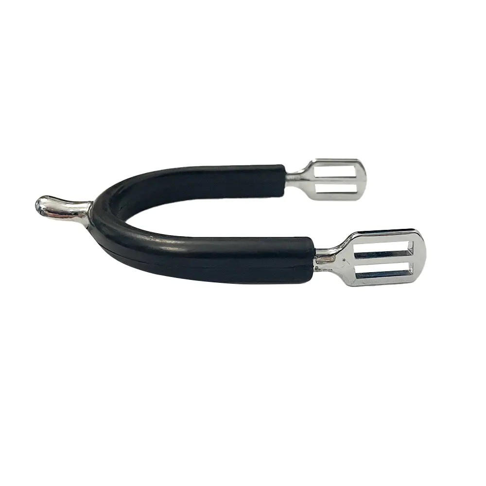 Tuffrider  Rubber Covered Spurs With Strap- 20Mm 1