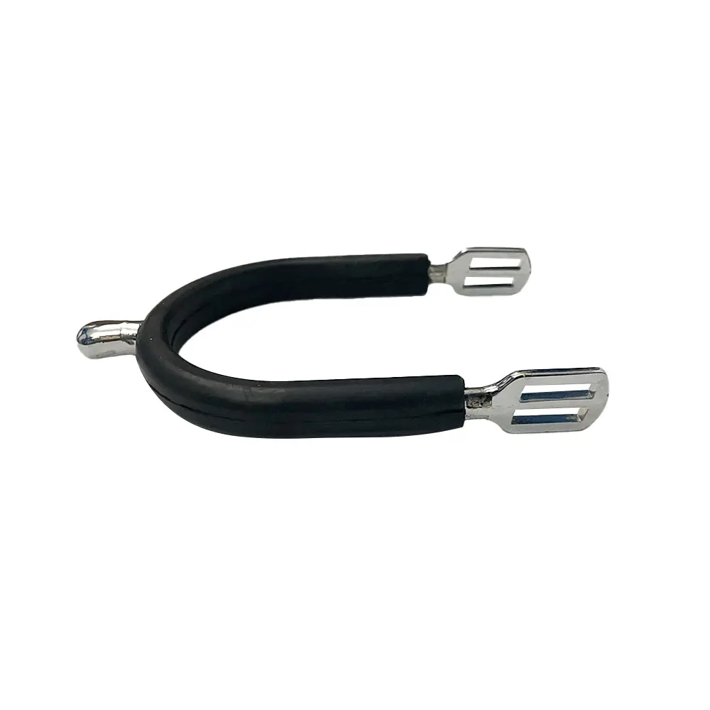 Tuffrider Rubber Covered Spurs With Strap- 20 Mm 1