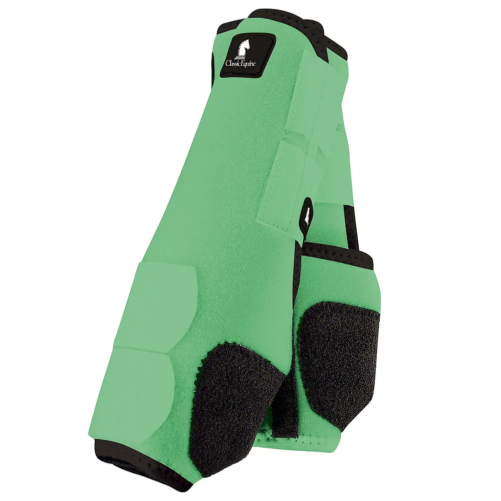 Classic Equine Legacy System Horse Leg Tall Hind Sports Boots Pair Mint 1
