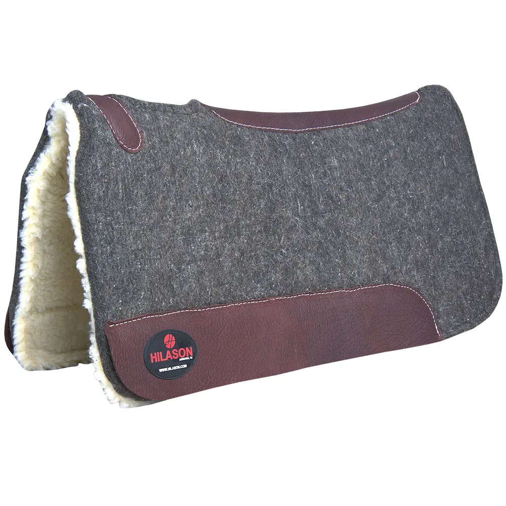 Wool Felt Horse Saddle Pad - 30 Length X 30 Width X 3/4 Thickness 1