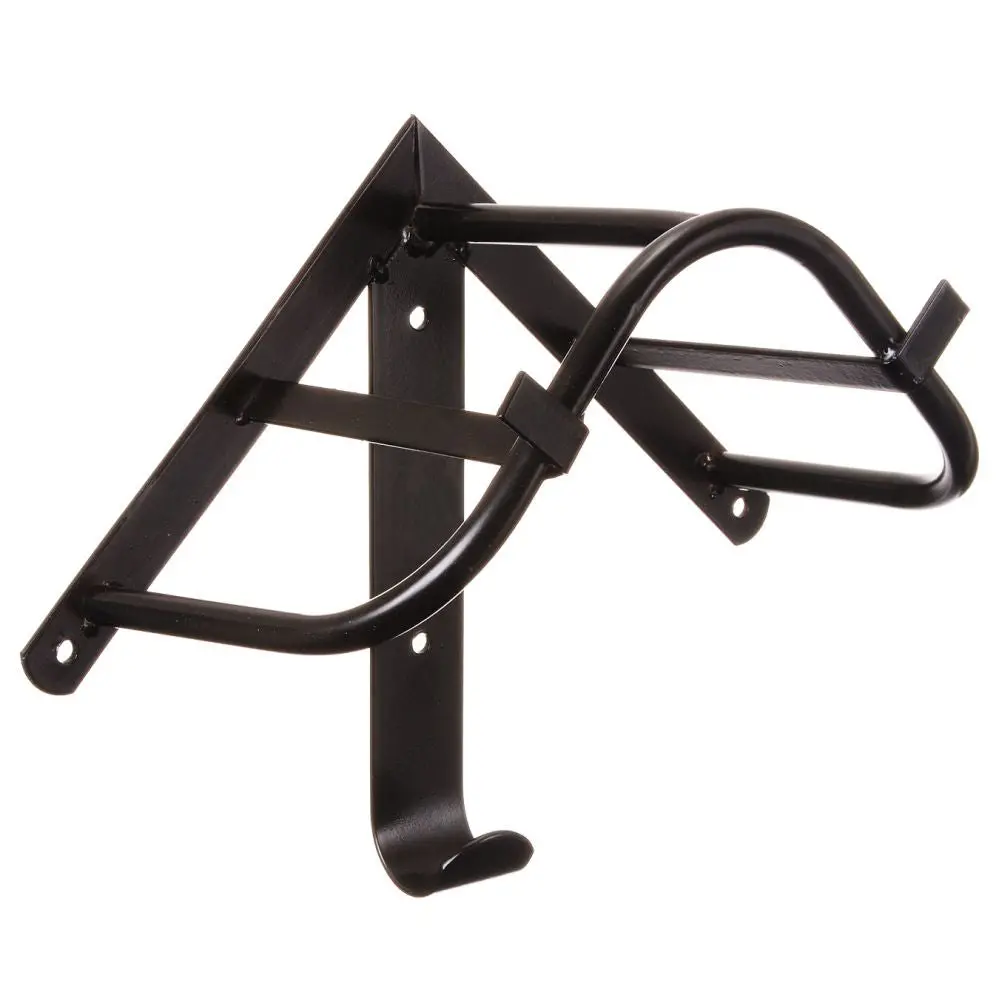 11” X 16” 6 1/2” Tough 1 Vinyl Coated Metal Trailer Harness Rack Black 1