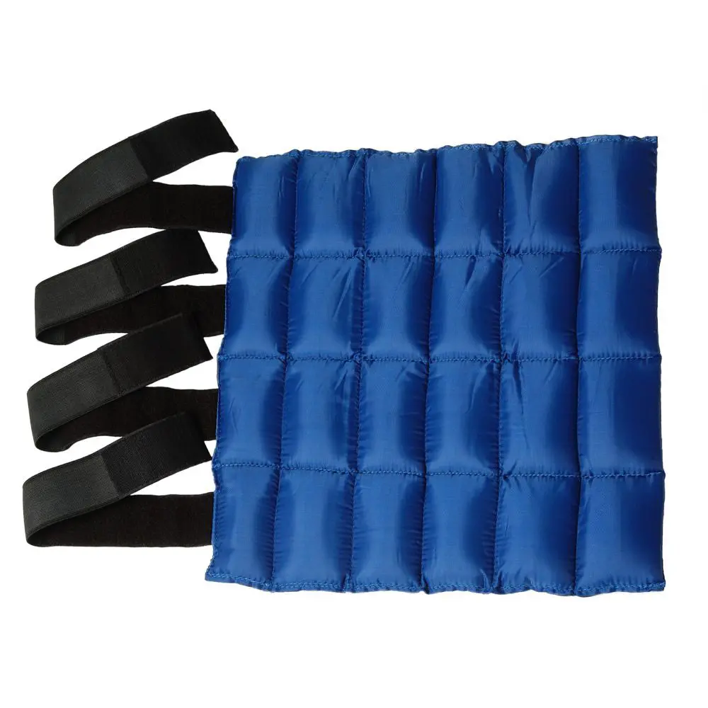 Tough 1 Horse Leg Ice Boot 16" Tall Navy For Cold Therepy W/ 4 Quick Grip 1