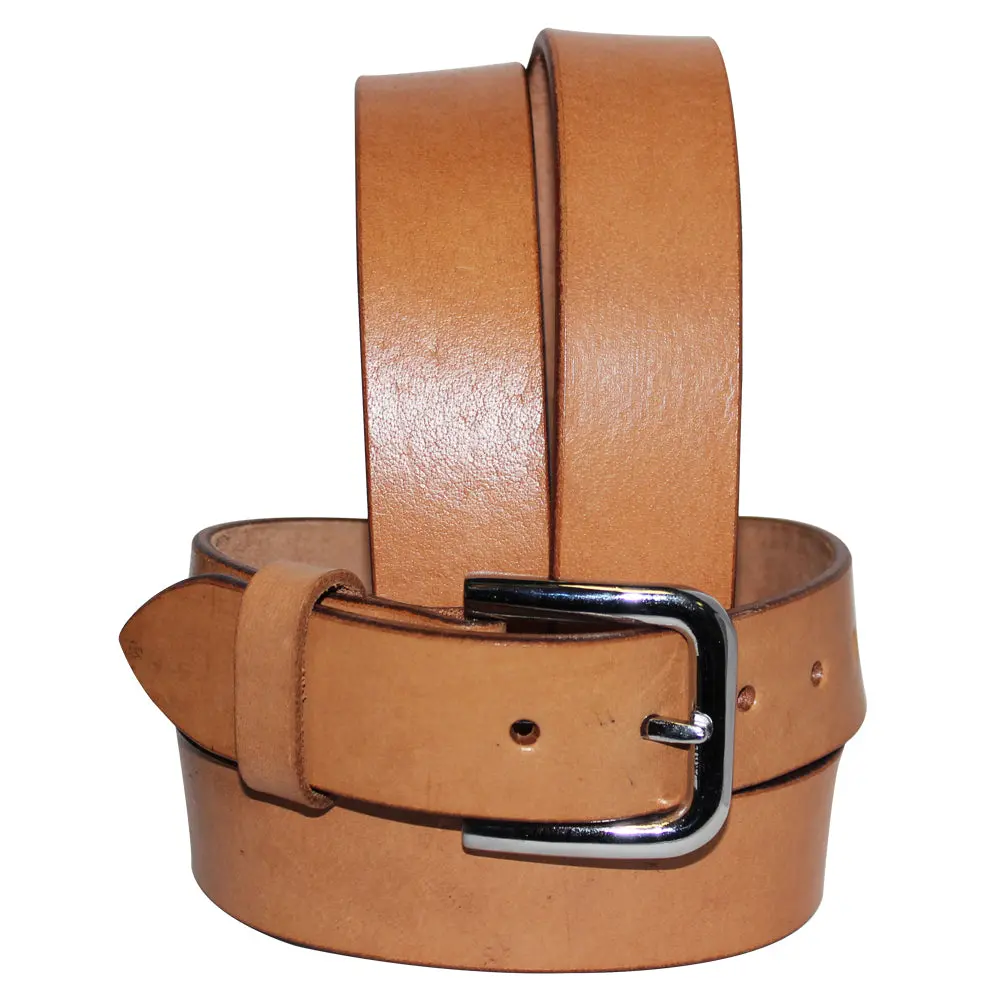 Hilason Western Genuine Leather Belt For Men Women Cowboy Cowgirl Handmade Unisex Full Grain Heavy Duty Jeans 1