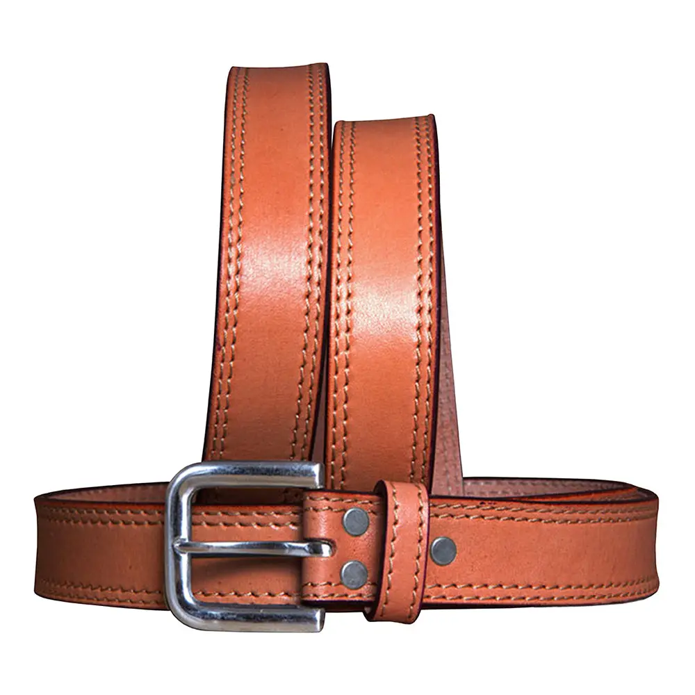 Hilason Western Genuine Leather Belt For Men Women Cowboy Cowgirl Handmade Unisex Full Grain Heavy Duty Jeans 1