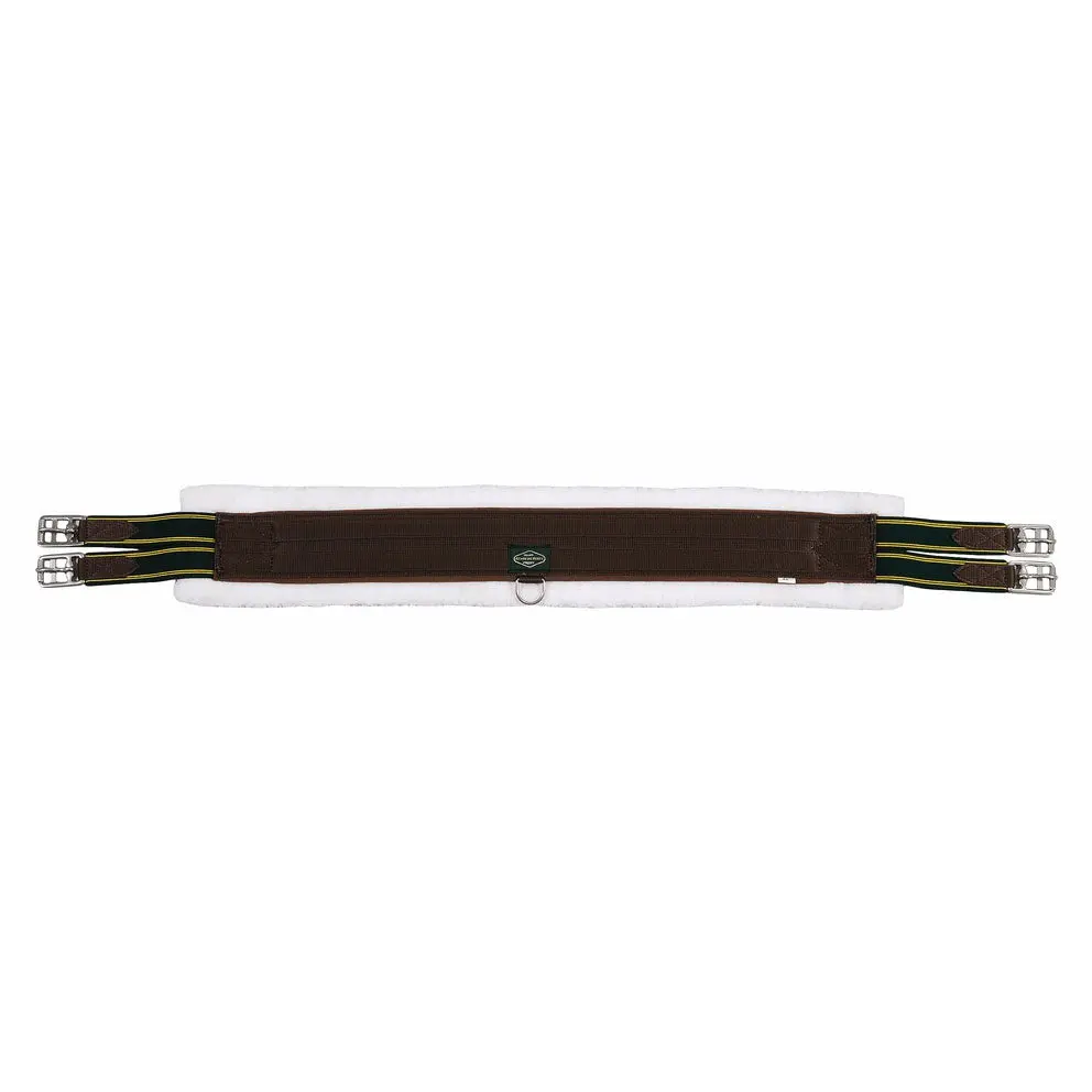 Henri De Rivel Synthetic Fleece Girth-Brown 1