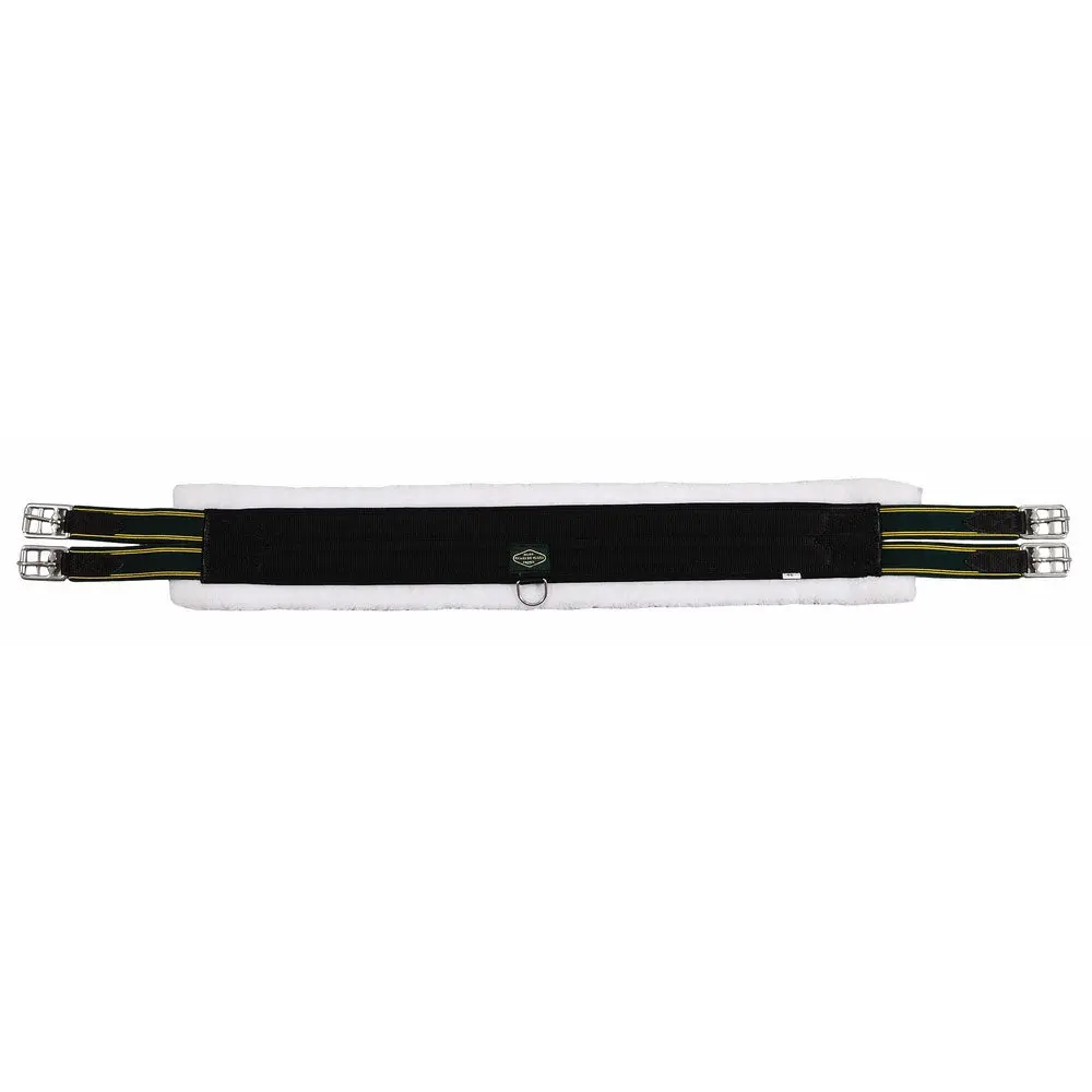 Henri De Rivel Synthetic Fleece Girth-Black 1