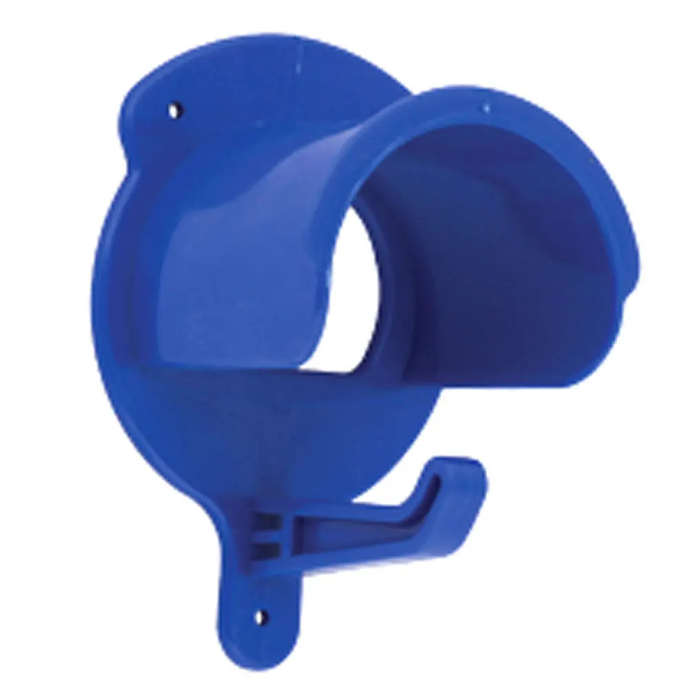 Hilason Western Wall Mount Abs Horse Bridle Bracket/ Hook-Blue 1