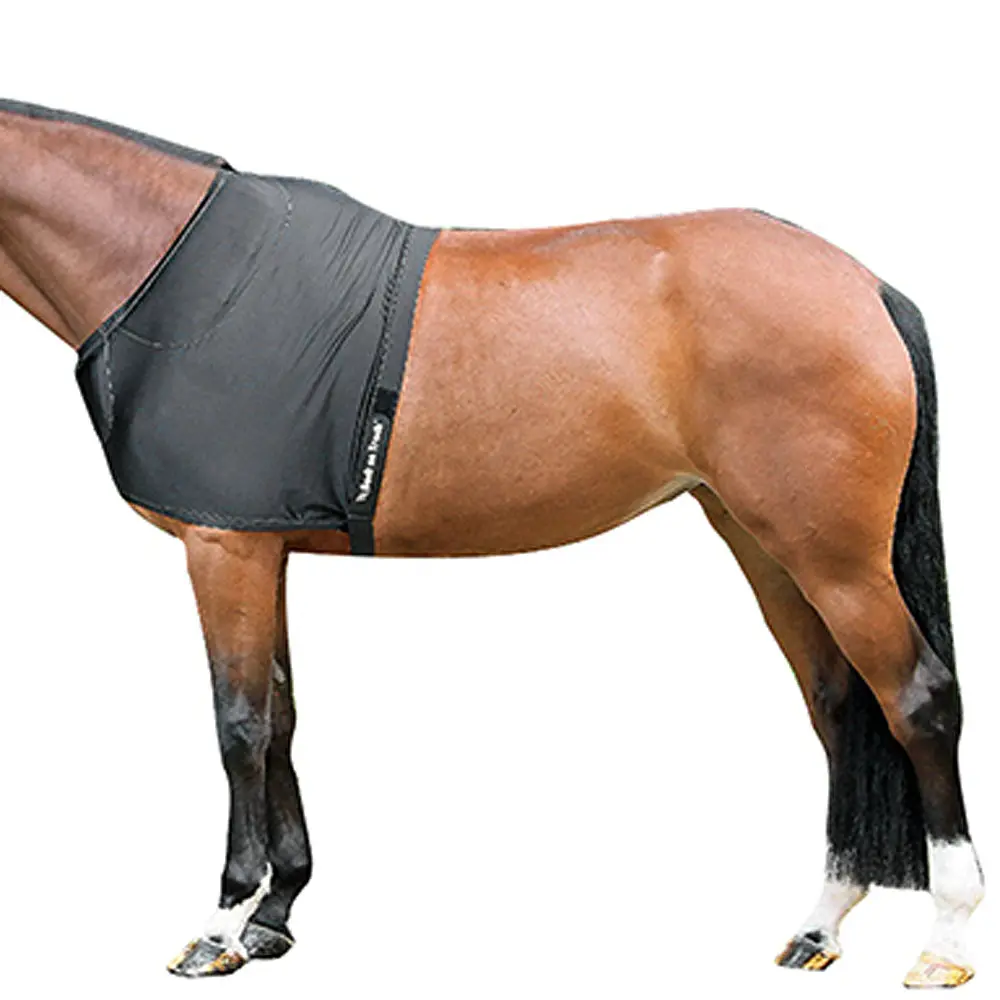 72" Back On Track Horse Pain Relief Therapeutic Equine Shoulder Guard Black 1