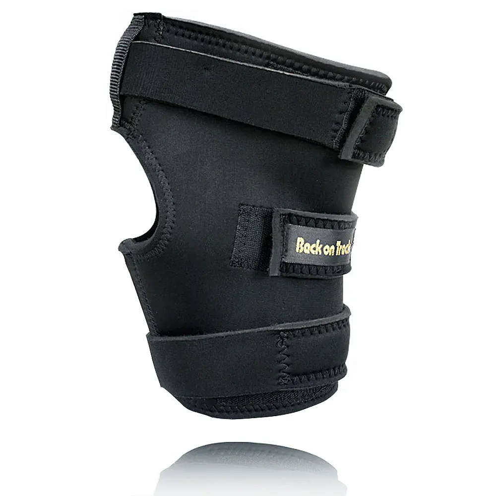 Large Back On Track Therapeutic Hock Horse Boots Black 1