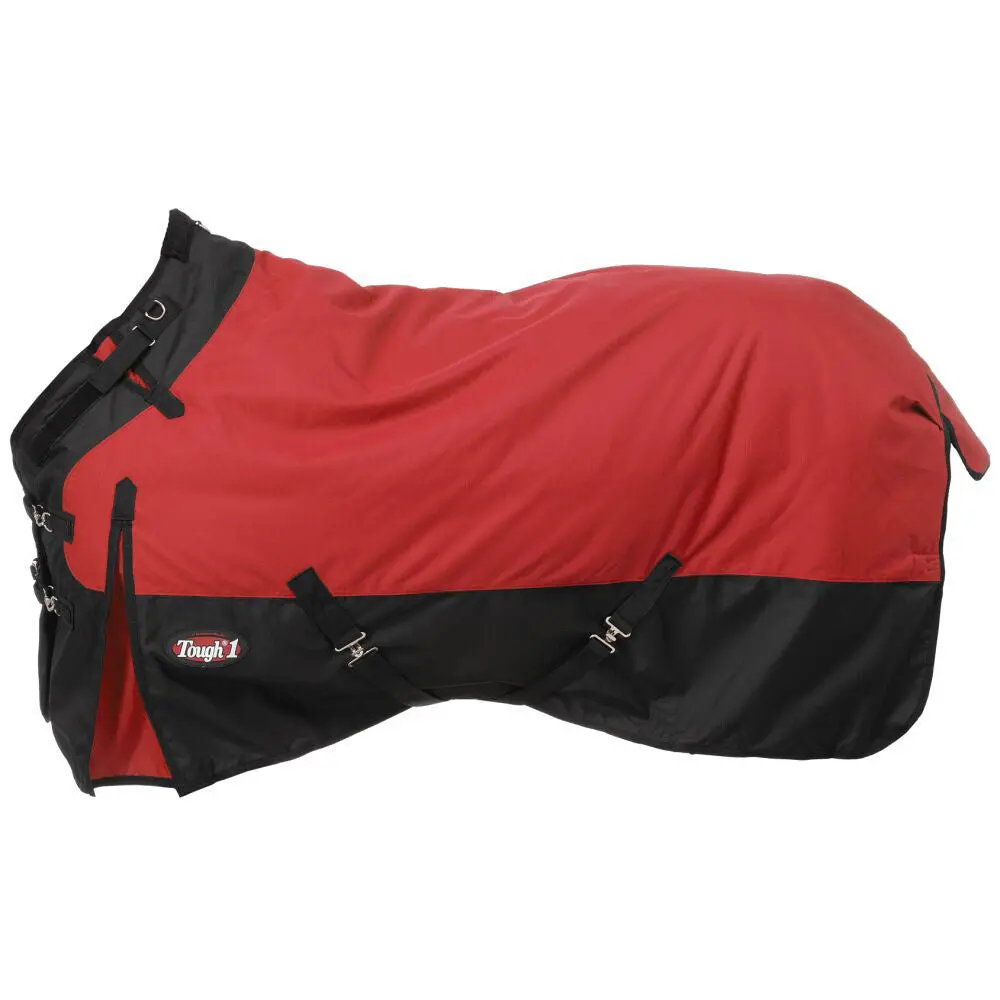 84" Tough-1 1200D Waterproof Poly Turnout Blanket Adjustable Snuggit Neck 1